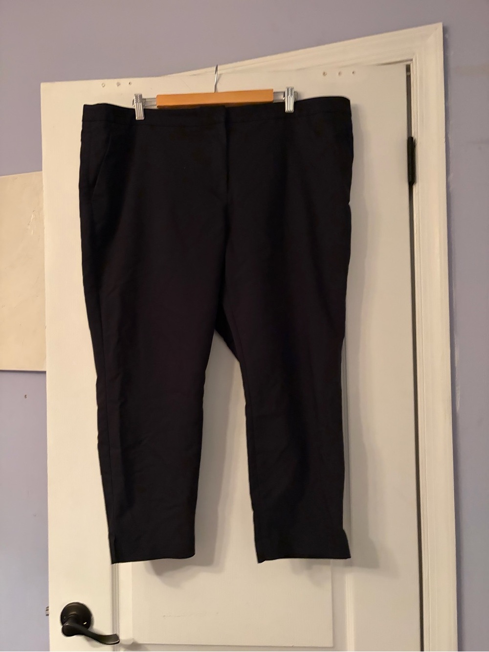 H&M Women's Cropped Black Dress Pants